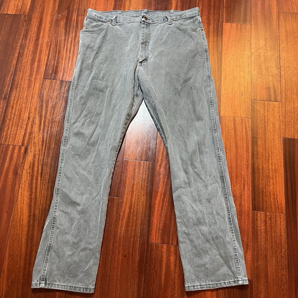 Wrangler Jeans Mens 40x34 (40x33) Gray 1013mwzcg Cowboy Cut ranch Workwear